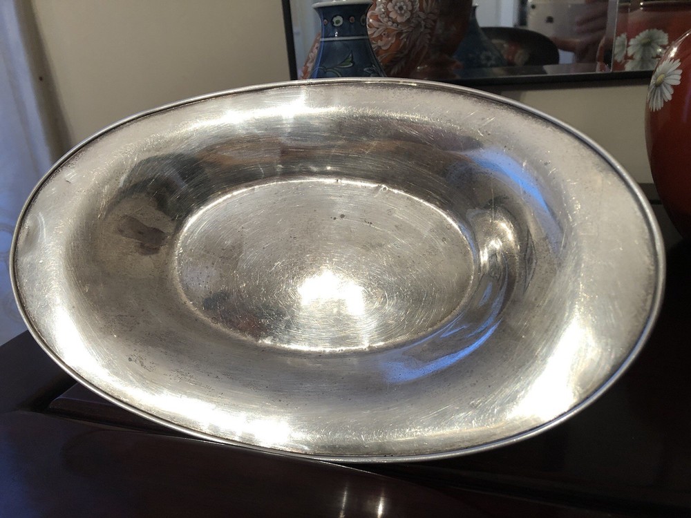 ANTIQUE STERLING SILVER PLATTER /BOWL