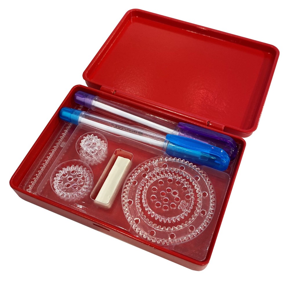 Worlds Smallest The Original Spirograph With 6 wheels Small