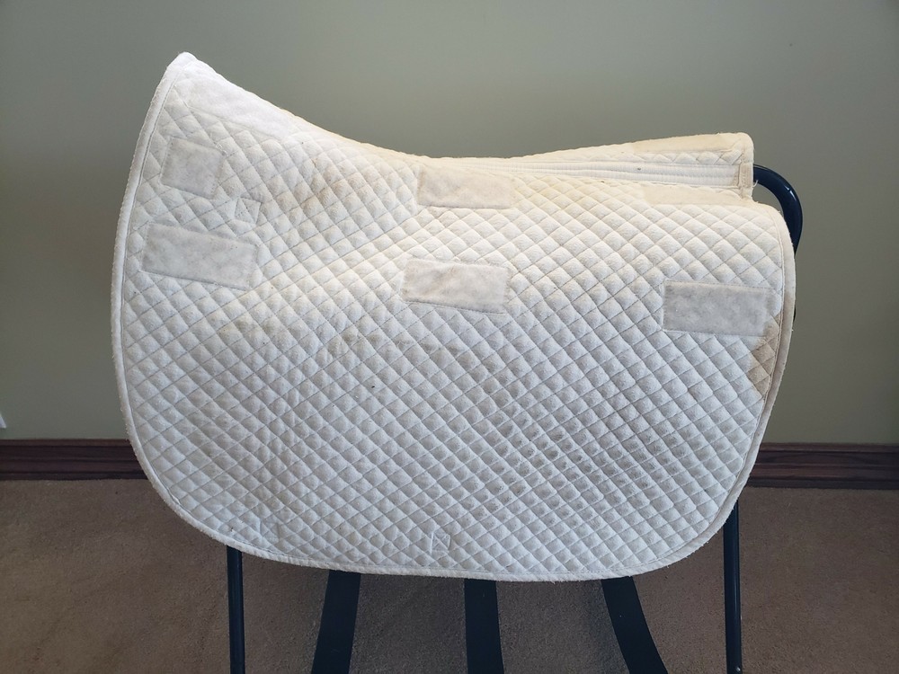 Fleeceworks Dressage Quilted Square Full Saddlepad