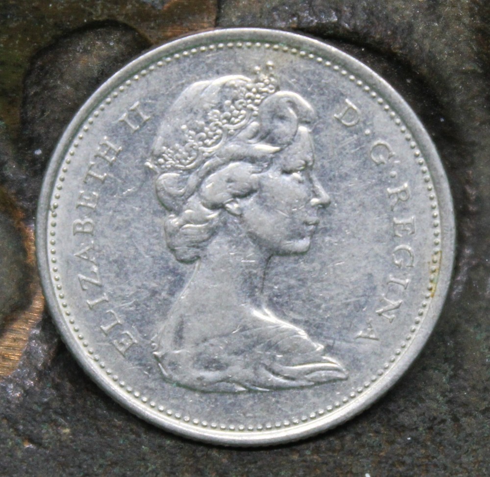1968 Canada 25 Cents