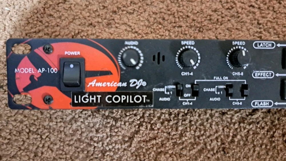 American DJ Light CoPilot LC100 Analog Controller. Model Says Ap-100. Beta?