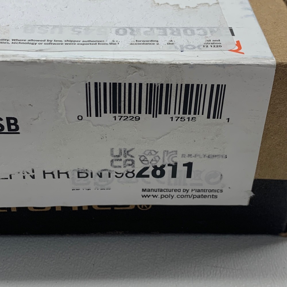 Poly Plantronics + Polycom EncorePro 545 USB-A and USB-C USB Headset