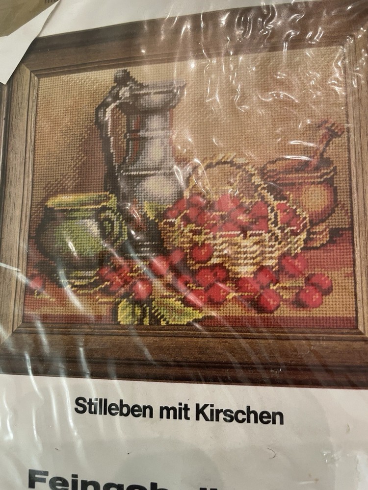 Gobelin-Stickanleitung Fruit Berries Needlepoint Canvas Germany