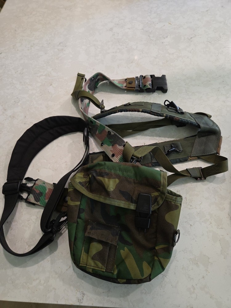 Tactical Load Bearing Belt And Pouch