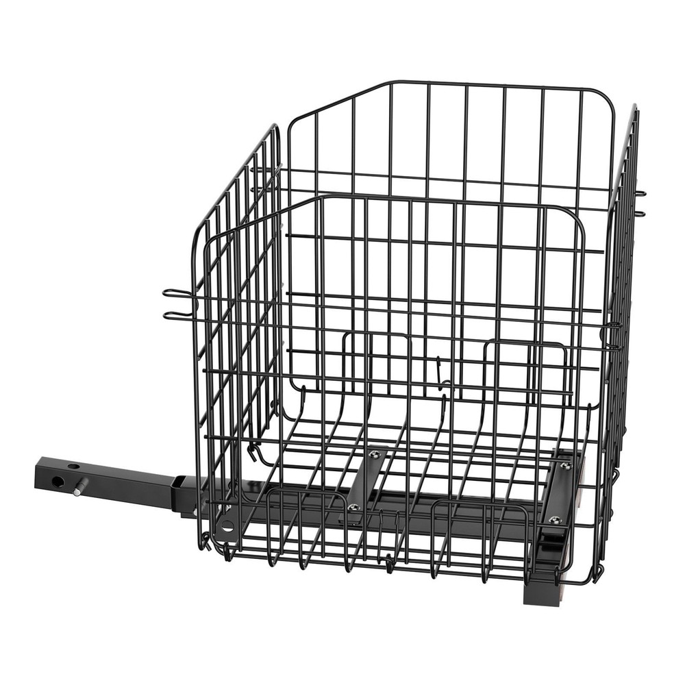 Easy Install 33lb Folding Basket for Mobility Scooters Secure Fit
