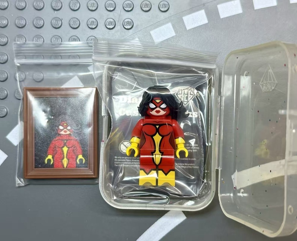 Diamond CB Custom Minifigure Spider-Man Custom