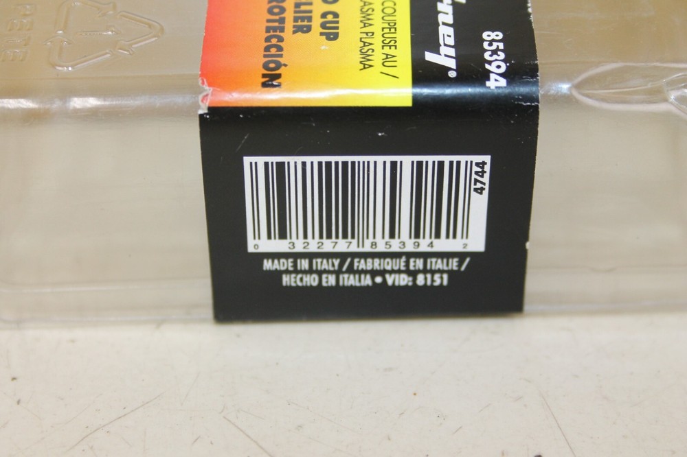 FORNEY Plasma Cutter Shield Cup NEW 85394