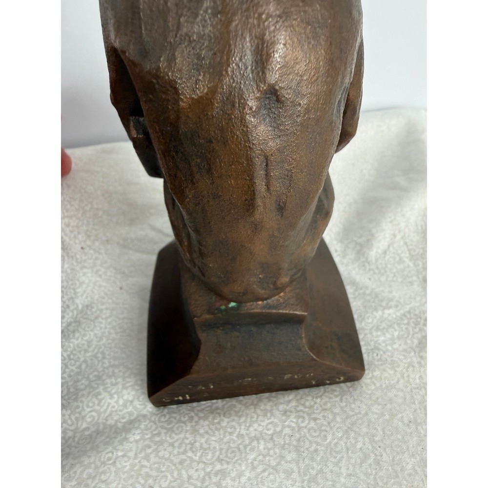 Antique Chicago Hardware Foundry Co Cast Iron Monkey Reading Bookends Pair