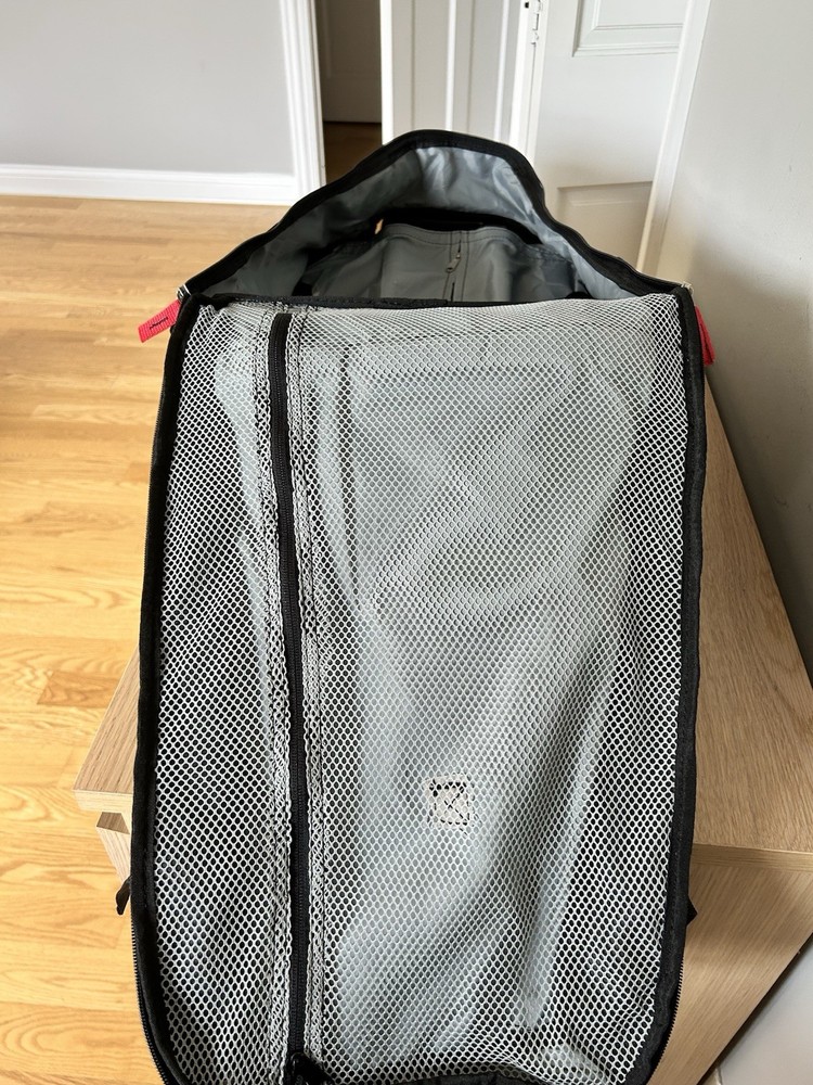 Rolling Worth Baseball Backpack Black