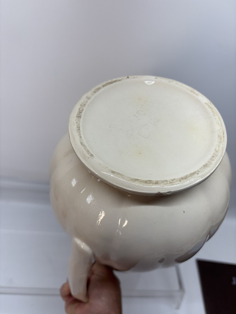 Vintage Bell Mold Pitcher & Bowl Set