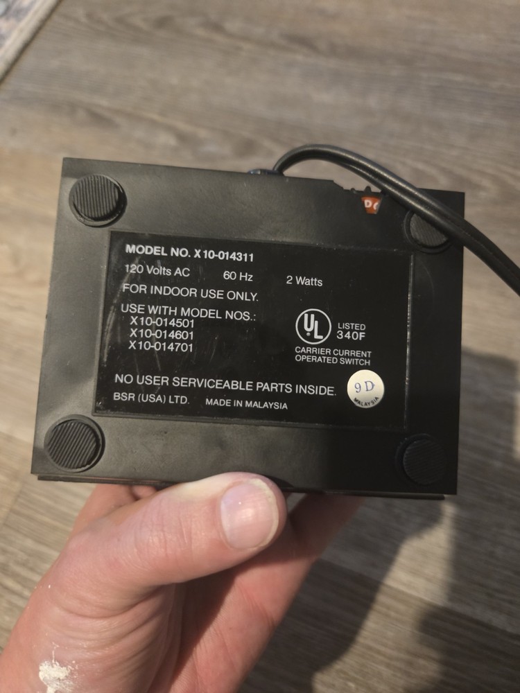 BSR X-10 Control System Command Console X10-014311 Home Automation