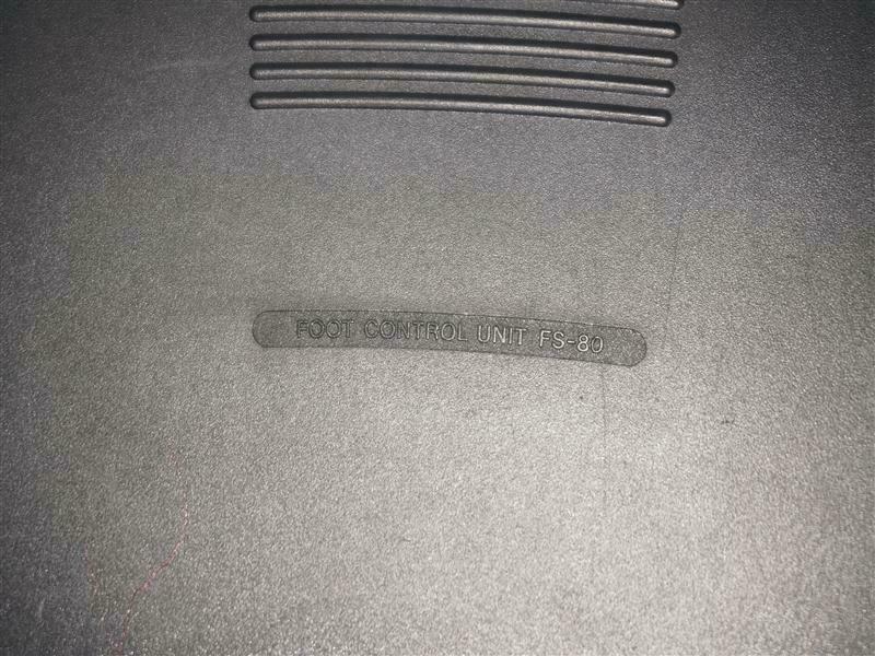 Sony FS-80 FS80 Foot Control Unit