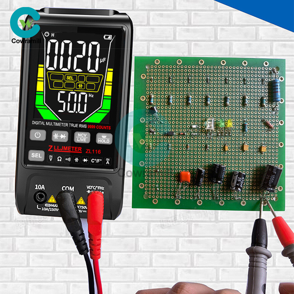 ZL116 Digital Multimeter Voltmeter AC DC Ammeter Ohmmeter Volt Meter Tester Ohm