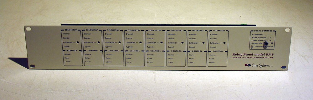 Sine Systems RP-8 Relay Panel