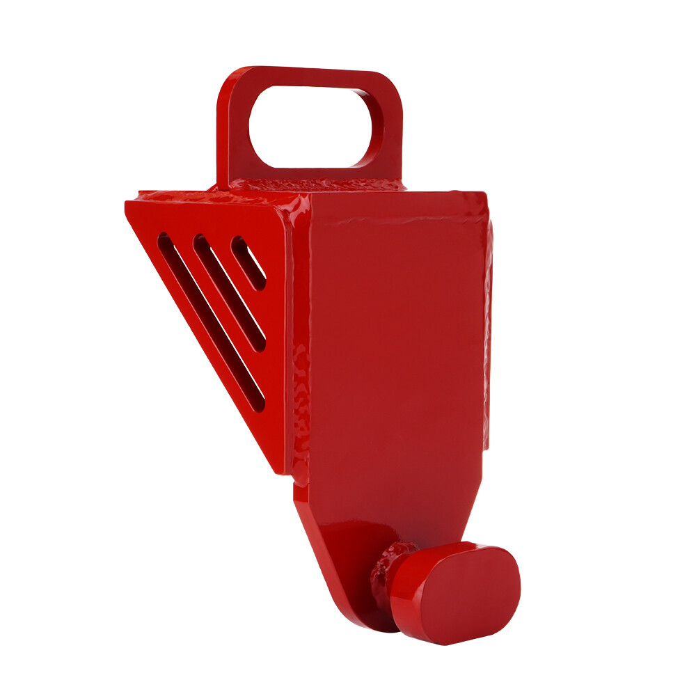 Shipping Container Jack Lug, with Handle, Red Jack Leveling Attachment 74000lbs