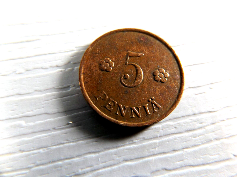 FINLAND 1929 5 Penni