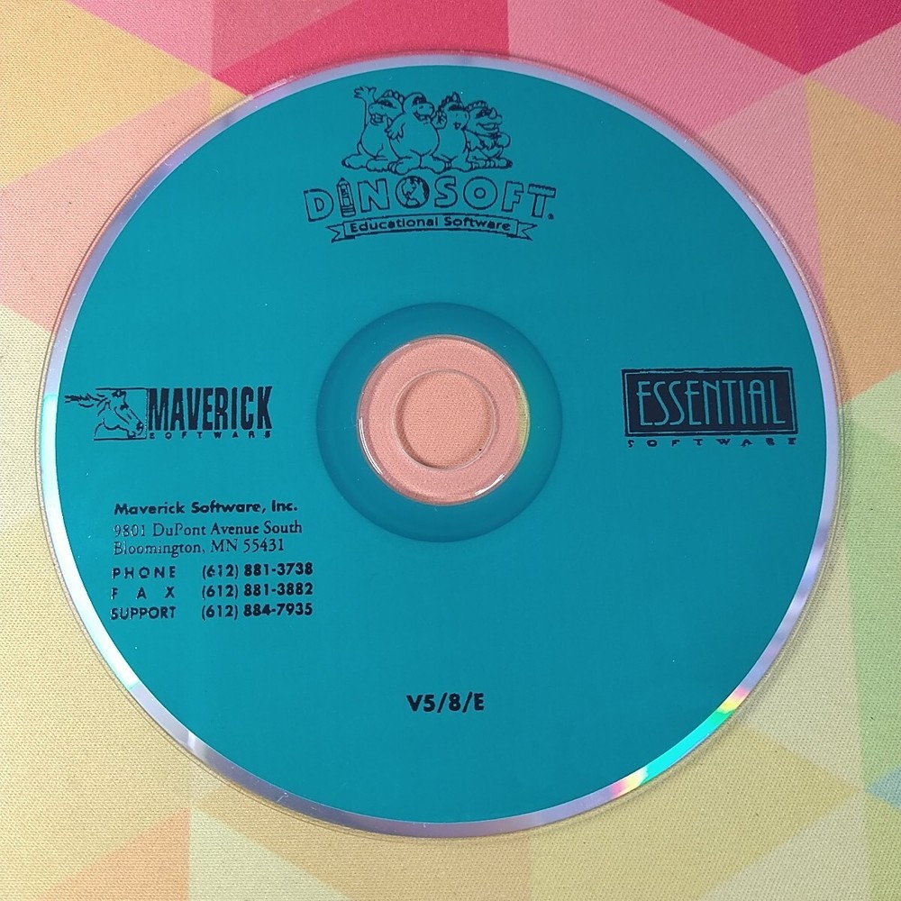 DinoSoft Educational Software Collection - All Modules (PC, Maverick) DISC ONLY!