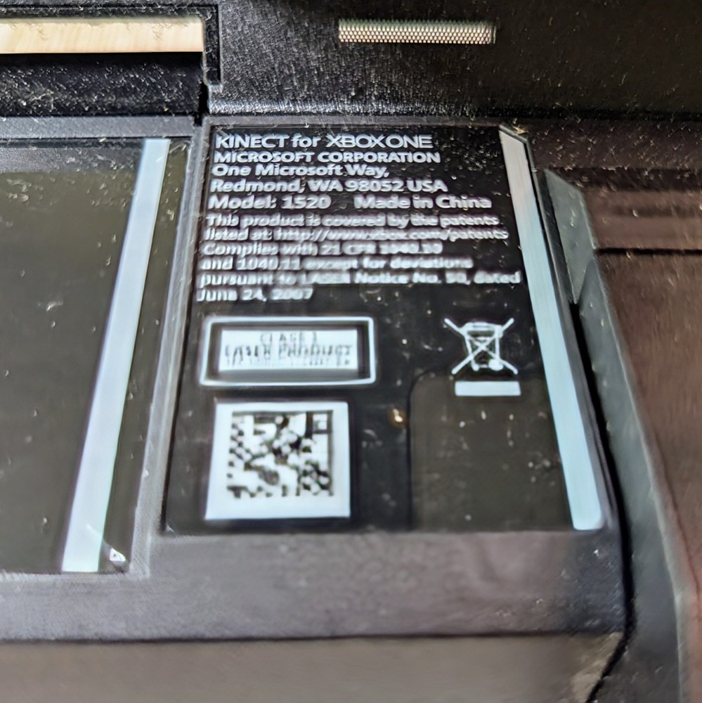 Microsoft Xbox One Kinect Sensor Bar - Black