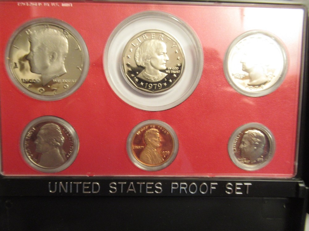 FOUR US Mint Proof Sets, 1979-1982
