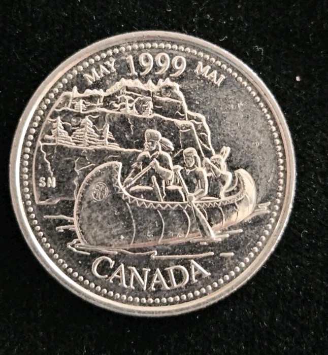 Canada 25 Cents 1999 KM# 346  May