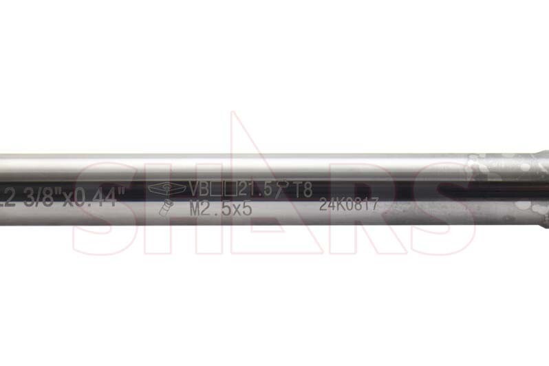 3/8" LH SVJBL Coolant Through Indexable Solid Carbide Boring Bar VBMT S]
