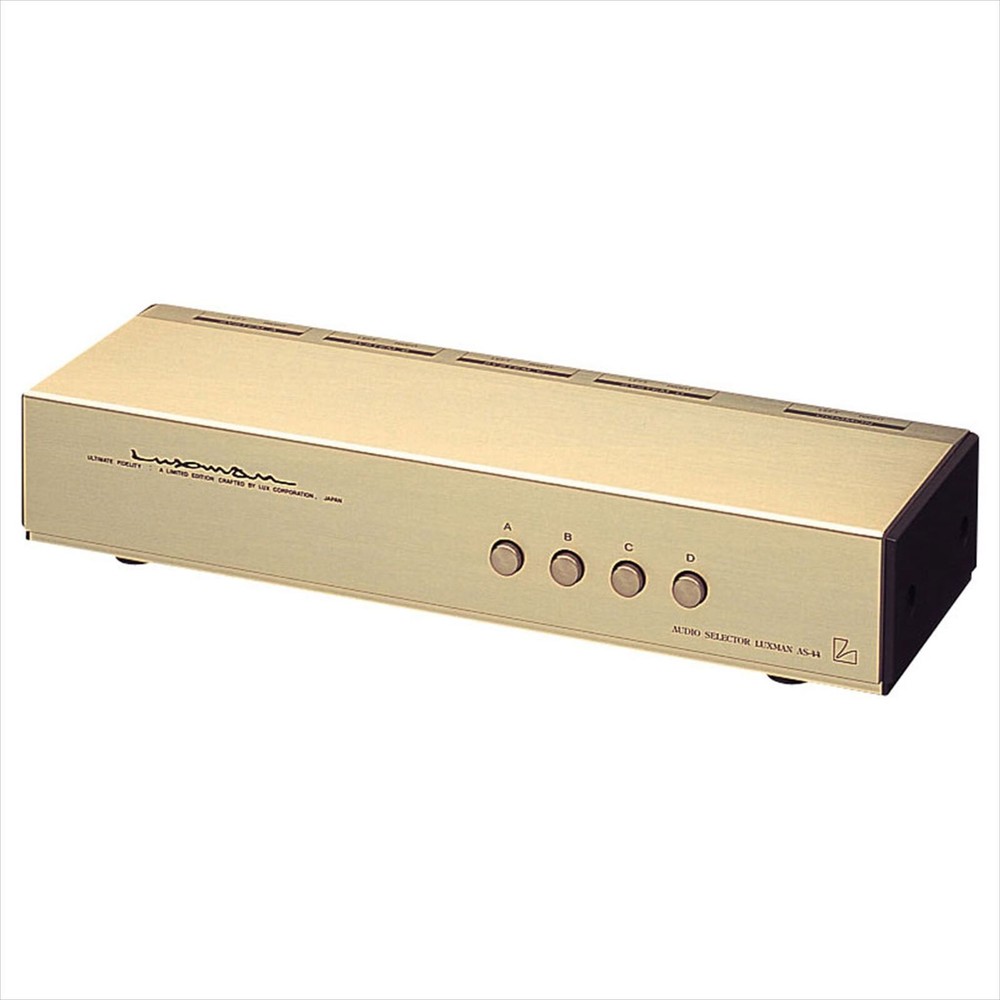 LUXMAN AS-44 Line Selector 4 System RCA Terminal Line Input and Output Audio NEW