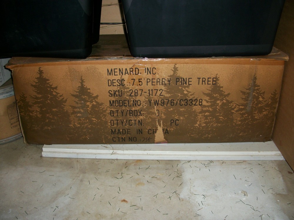 7.5' Realistic "Jack Perry Pine" Artificial Christmas Tree - Unlit
