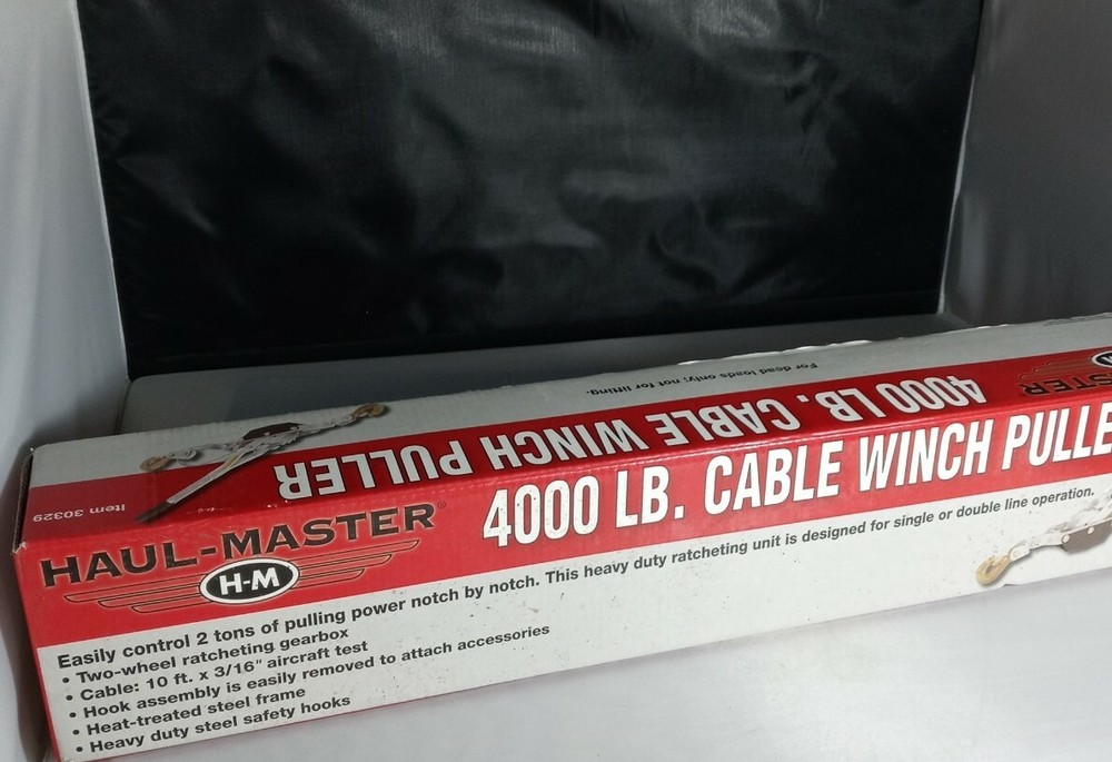 Haul Master 4000 LB Winch puller