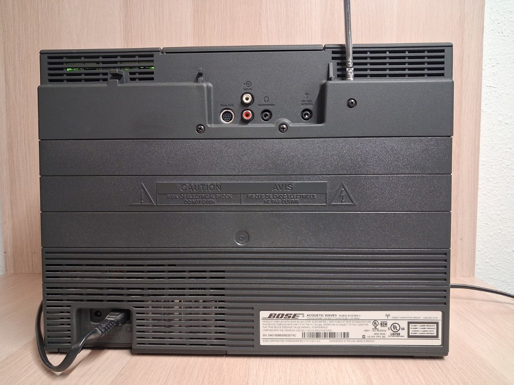BOSE ACOUSTIC WAVE MUSIC SYSTEM II Tested & Everything Works Great