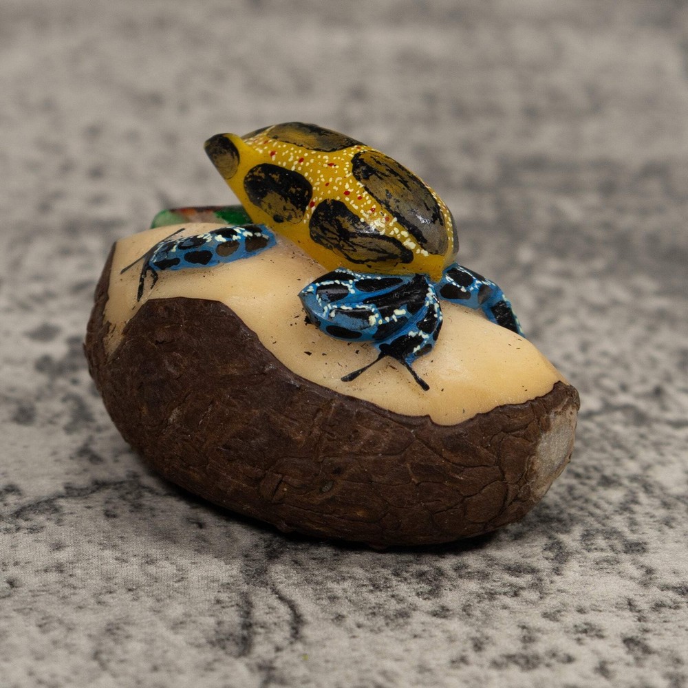 Poison Dart Frog Tagua Carving