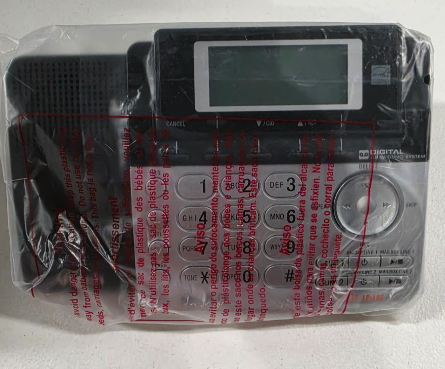 VTech DS6151-2 Cordless Phone System 2 Handsets Black/Silver DECT 6.0