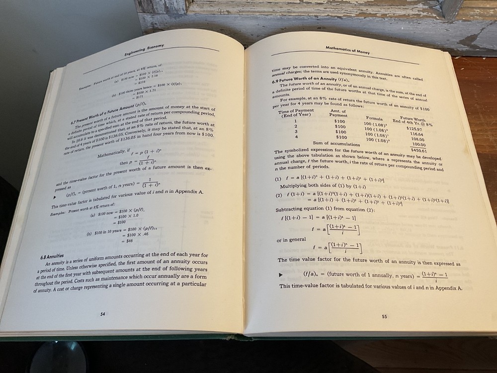 Engineering Economy Second Edition 1963 AT&Telegraph Co. Engineering Department