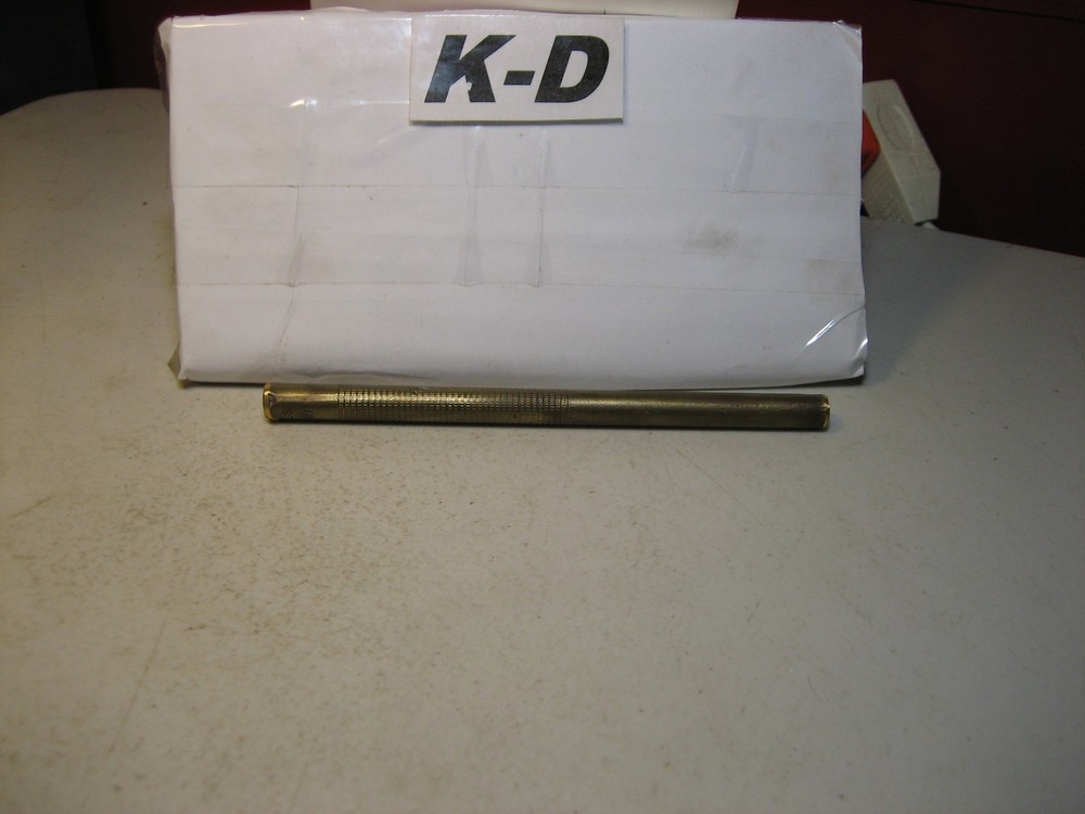 K-D  TOOLS    (#33203)    6"LONG   Brass Punch      @5/16"