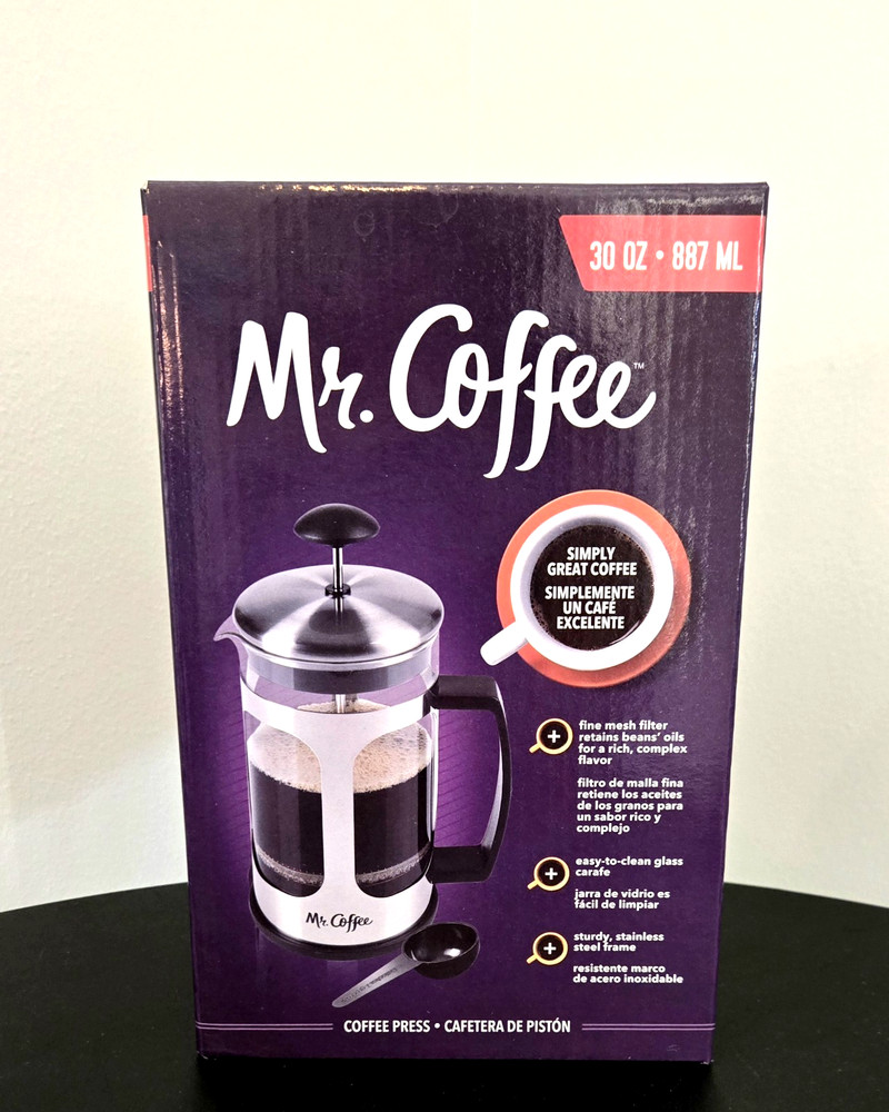Mr. Coffee Daily Brew 30 Oz. Coffee Press