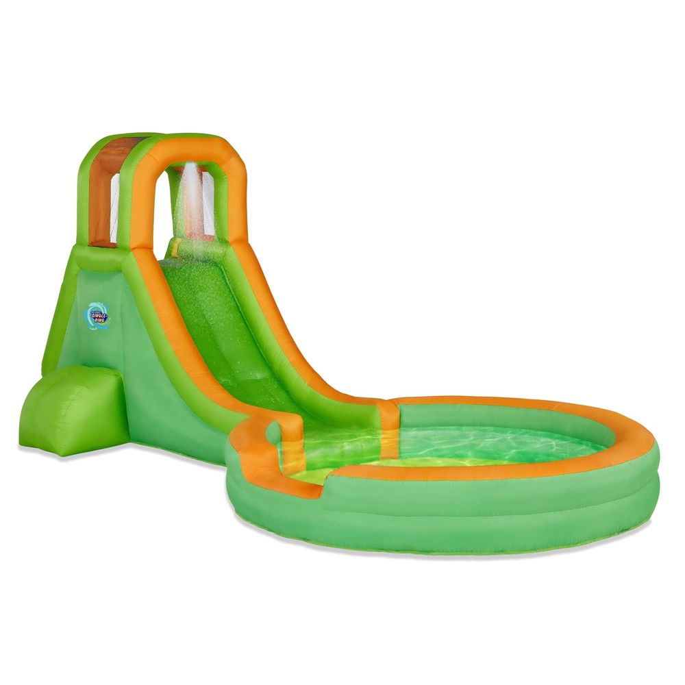 Sunny & Fun Inflatable Single Ring Water Slide Park