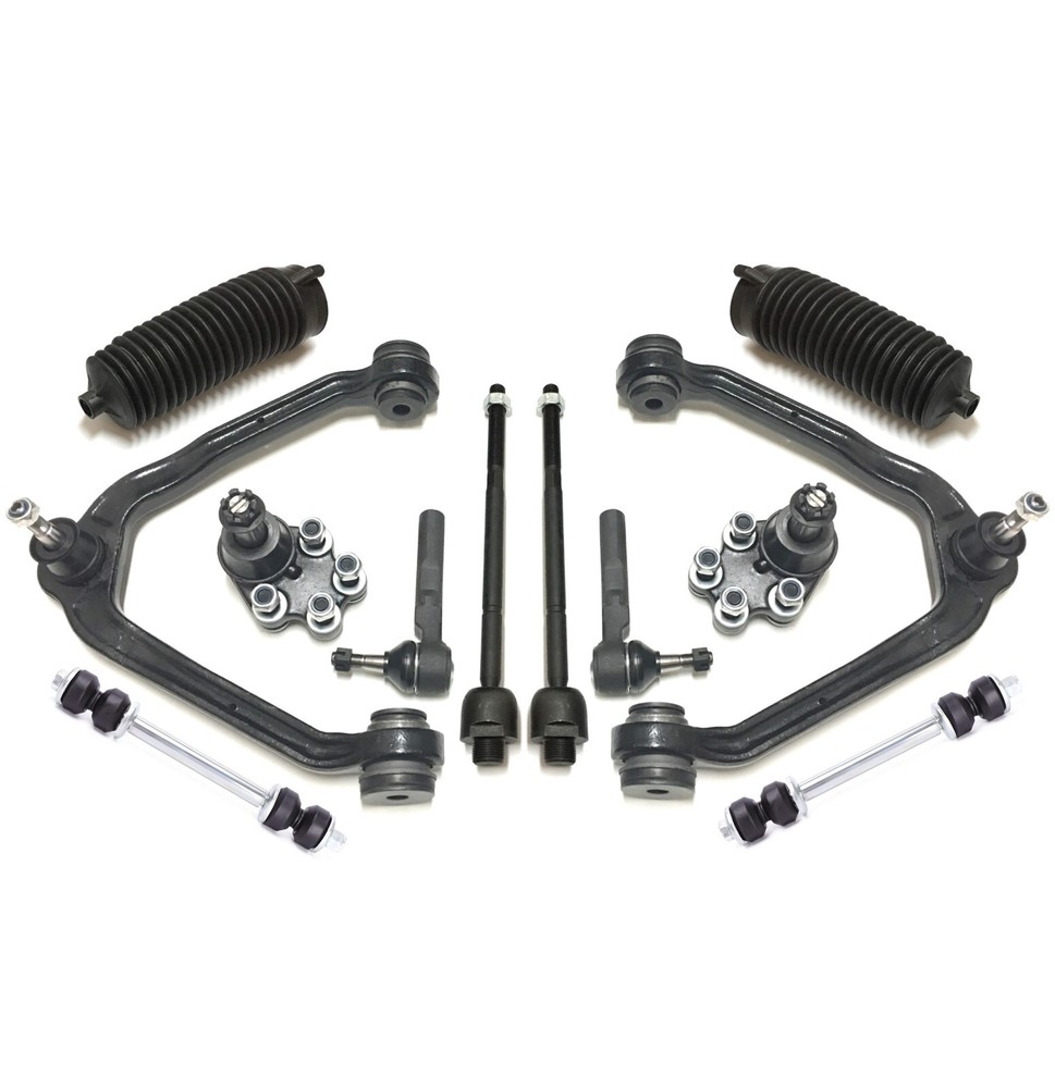 12 Pc Front Upper Control Arm Kit for 1999-2007 Chevy Silverado GMC 1500 2WD