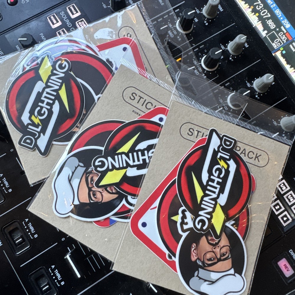 Dj Lightning Sticker Pack