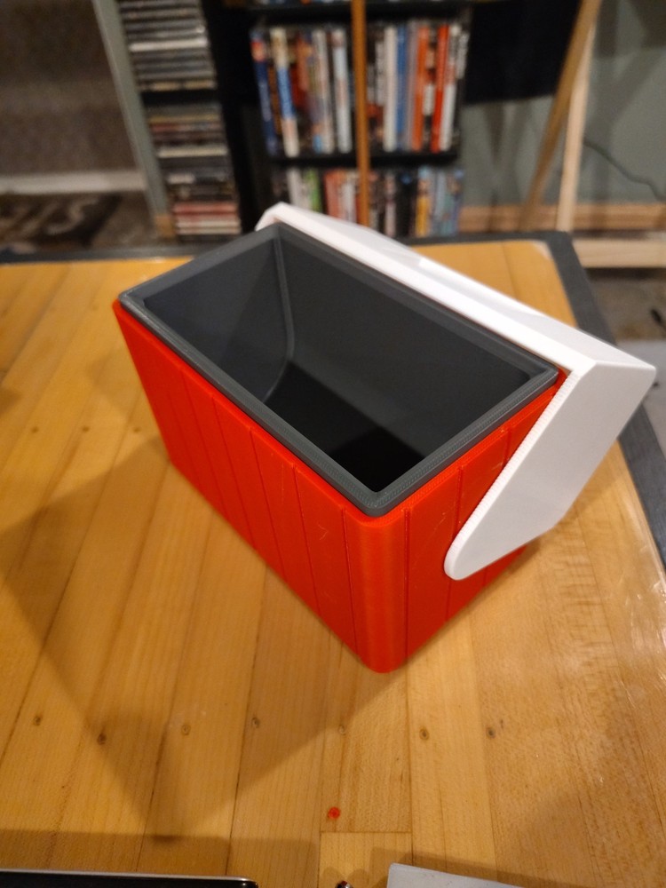 3D printed single can mini cooler
