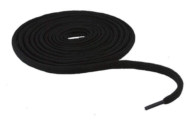 Black 20 Hole Long Strings Ranger Boots 280cm 1 Pair