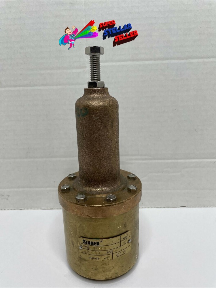 Singer Pressure Reducing Pilot 82-PR Rev E