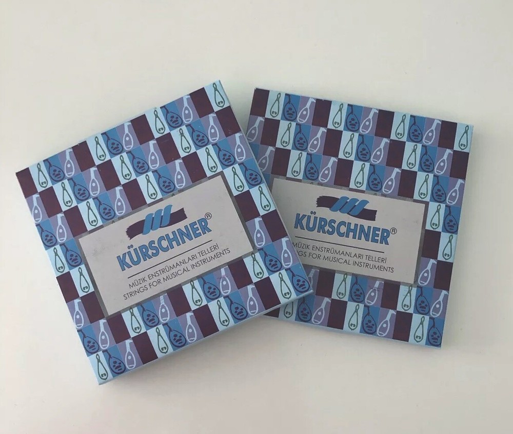 PREMIUM CARBON PVF  STRINGS SET FOR TURKISH OUD KURSCHNER QUALİTY BOX 2 PACK