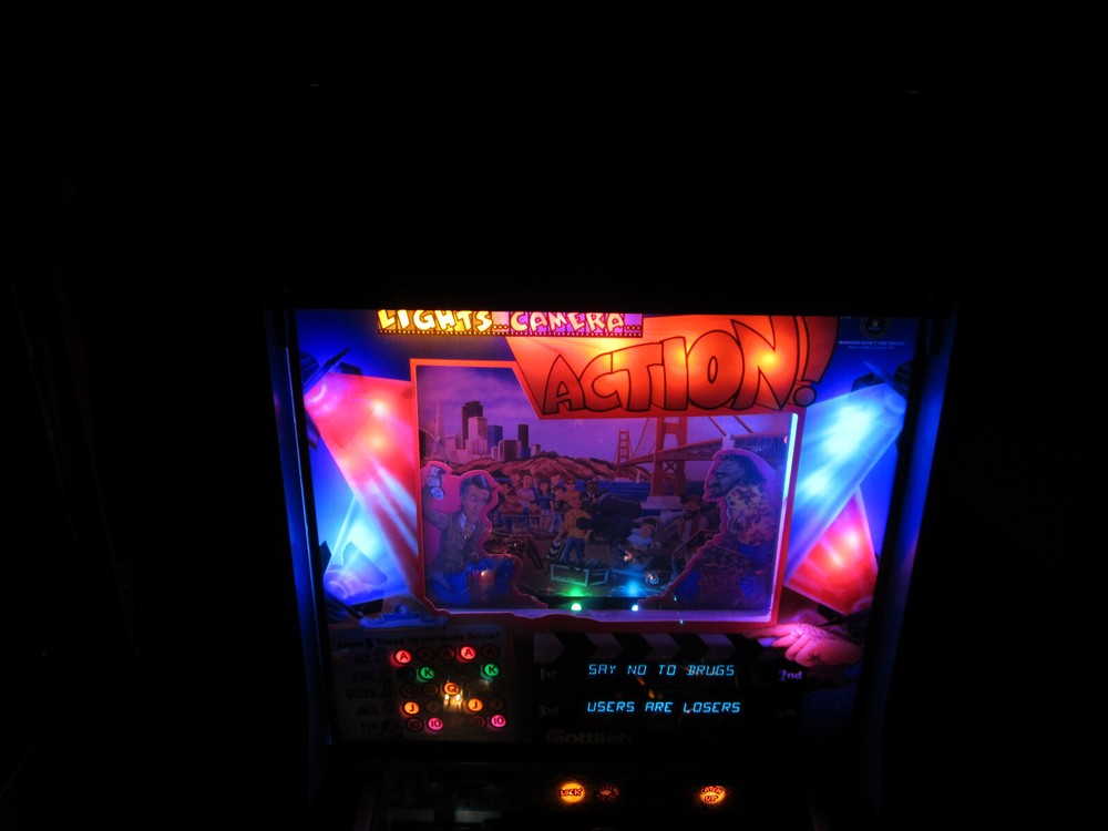LIGHTS, CAMERA, ACTION PINBALL Complete LED Lighting Kit custom SUPER BRIGHT KIT