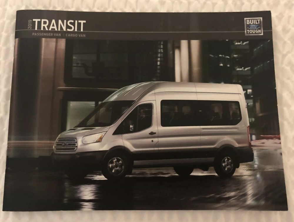 2019 FORD TRANSIT 36-page Original Sales Brochure