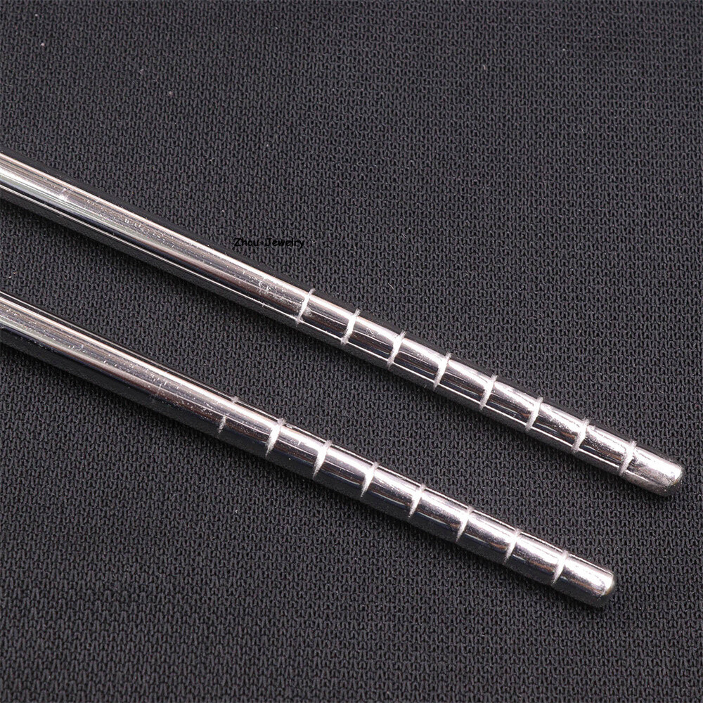 Solid S999 Fine Silver 999 Dragon Phoenix Figure Chopsticks Dinnerware 34-35g