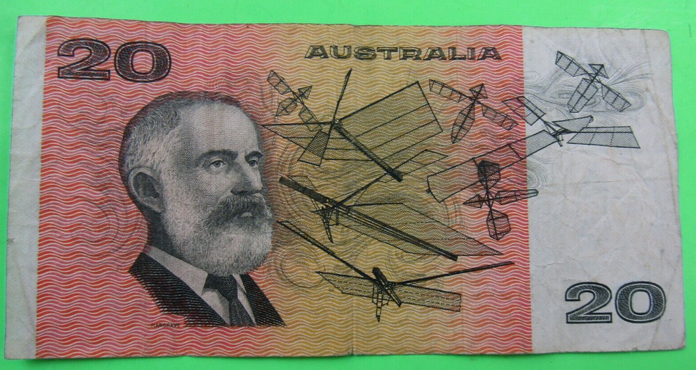 AUSTRALIA, 20 DOLLARS, P#46c, ND(1979)