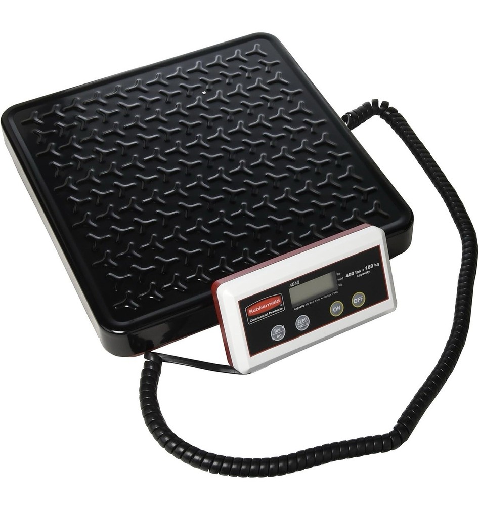 Rubbermaid Scale With Remote Display - 400-Lb/180 kg Capacity