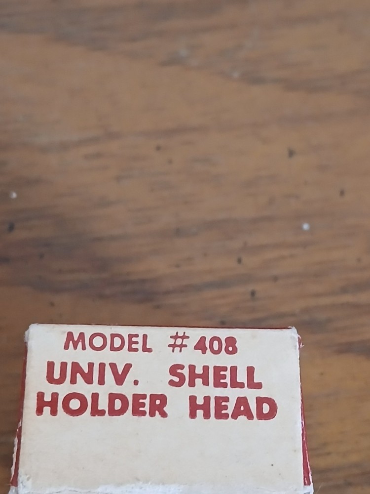 CH #408 Universal Shell Head Holder in Original Box - Used