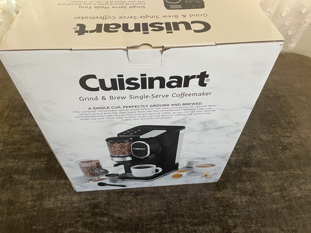 Cuisinart DGB-2 Grind & Brew Single-Serve Coffeemaker Black