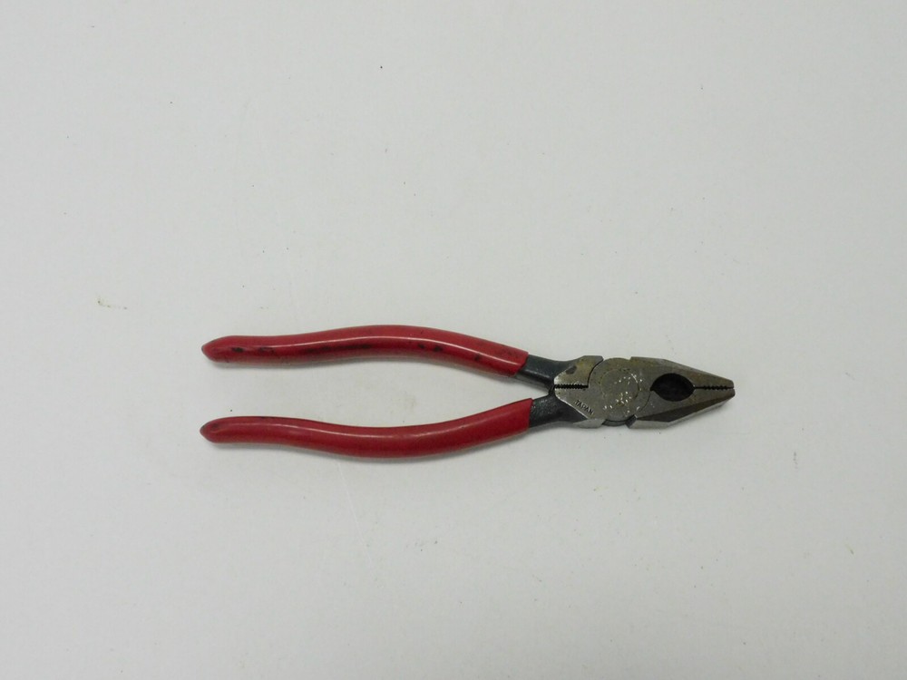 Red Handle Stanley 84-150 Combination Wire Cutter Crimper Pliers 178 MM