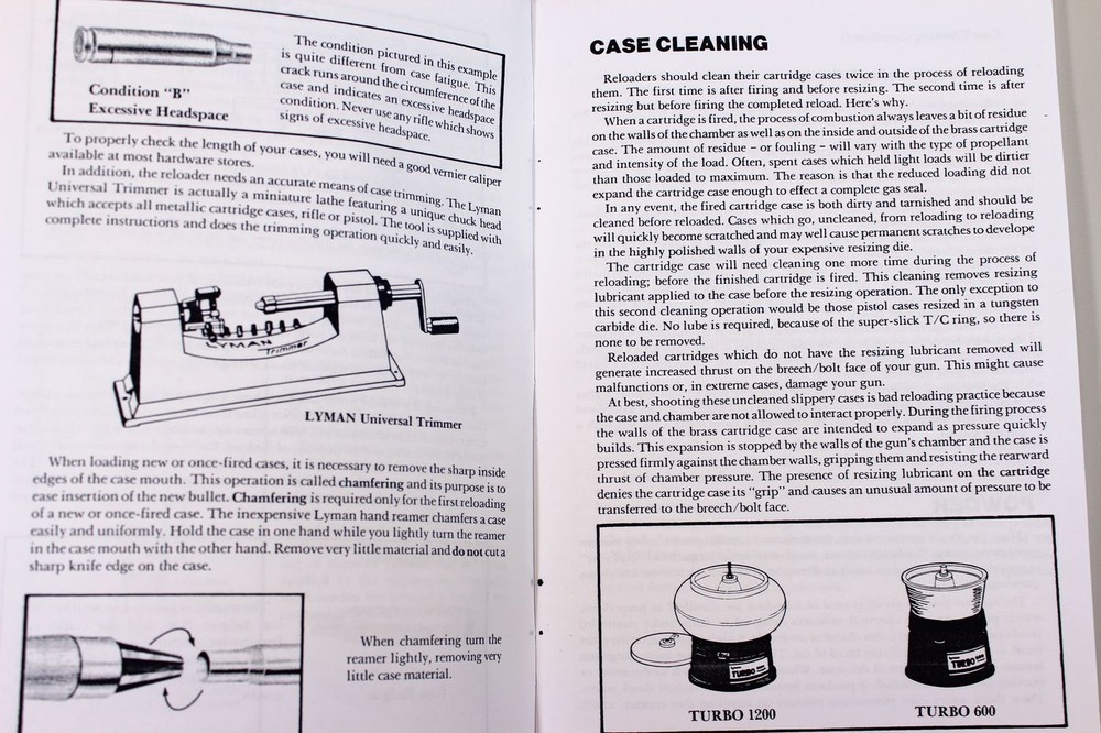 Lyman Orange Crusher Press Reloading Owners User Manual Instructions Operators